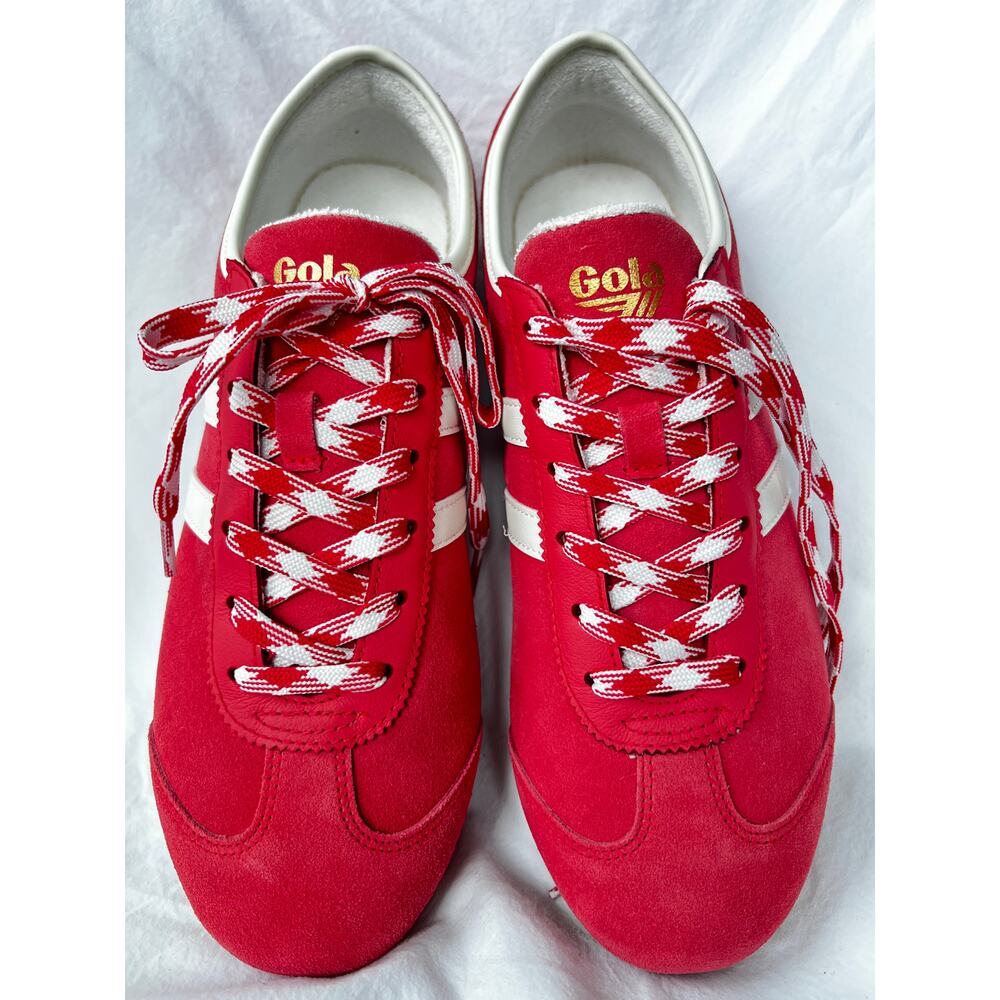 NWB Gola Classics Women's Cleora Sneakers | Coral/Off White | Size 9.5 - Picture 7 of 10